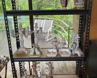Meissen and German porcelain.