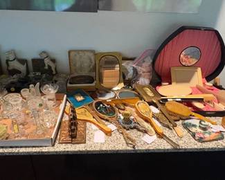 Boudoir items.