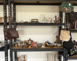 Bags, jewelry, trinket boxes, etc.