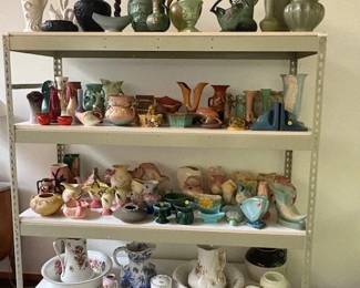 Roseville, Pewabic, Hull, Royal Haeger, Weller, etc.