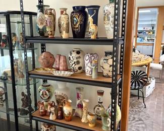 Huge collection of vases