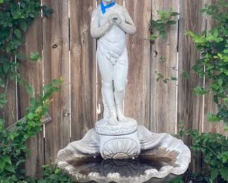 Garden fountain