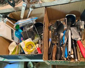 Kitchen Utensils of every shape and size