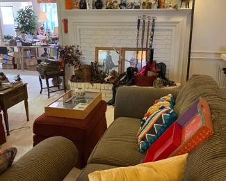 Living Room packed with decoratives,