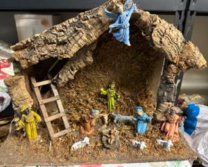 Vintage Nativity made in Italy