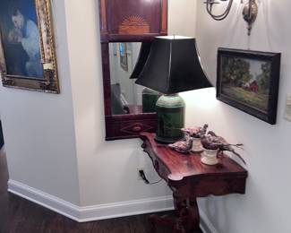 Early inlaid mirror