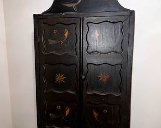 Fantastic Early antique wall cabinet