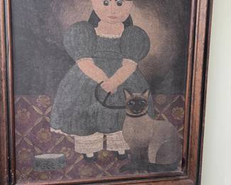 Folk art painting