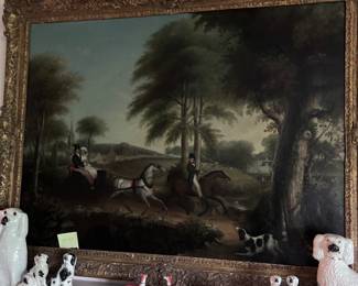 English countryside painting