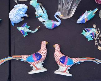 Unusual HEREND figures