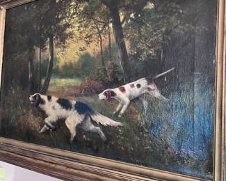 Nicely executed hunt scene