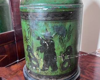 Tole lamp