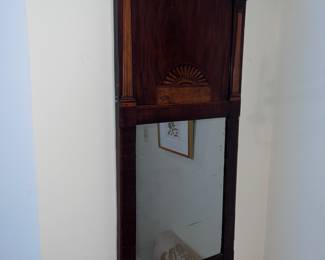 Early antique mirror
