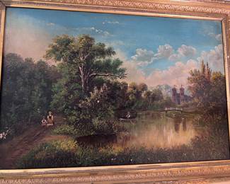 Oil on canvas