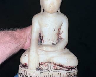 Carved marble ?