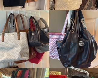 Lots of Purses. Michael Kors, Vintage Purses and Clutch's