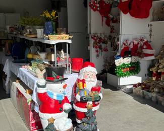 Tons of Christmas Decorations