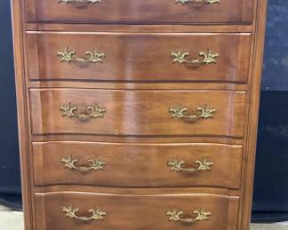 BODART Vntg Wooden 5 Drawer Dresser