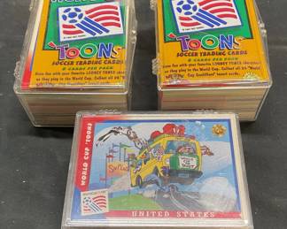 100+ Looney Tunes World Cup Trading Cards 1994