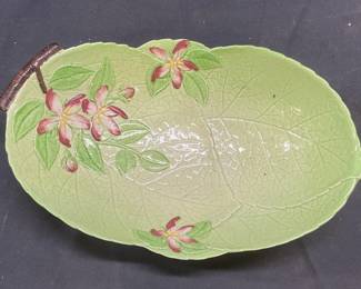 Vtg Carlton Ware Ceramic Apple Blossom Bowl
