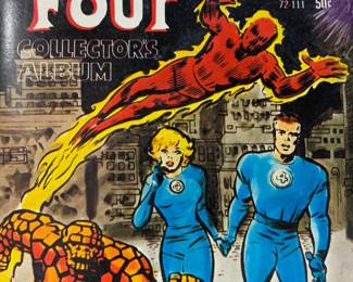Vntg The Fantastic Four Collectors Album Comic1966