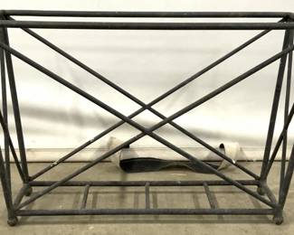 Vintage Iron Magazine Rack