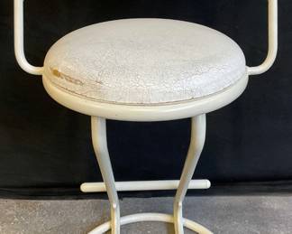 Post Modern Memphis Milano Style Swivel Stool