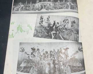 1956 Hollywood Ice Revue Program, Illustrated