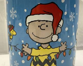 Peanuts Charlie Brown Chrstms Crmc Cookie Jar 2011
