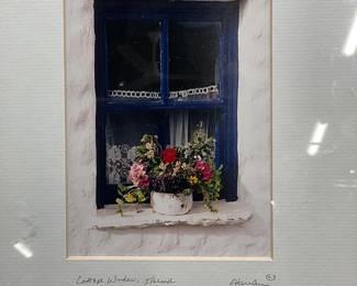 Sgn Rick Henderson Celtic Images Cottage Window