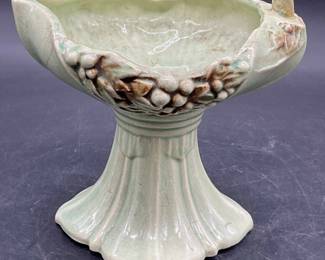 MCCOY POTTERY Vintage Green Vase / Vessel