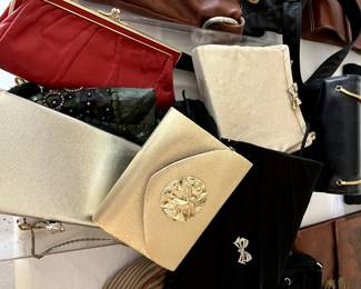Evening bags for every occasion...so pretty and in good condition!