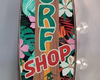 Surf Shop Double Sided Lighted Marquee Sign