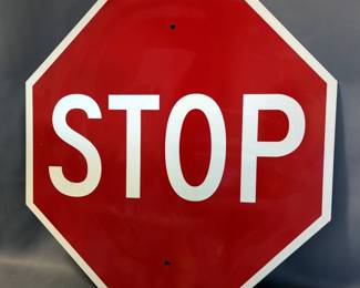 Steel Stop Sign