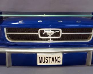 Ford Mustang Floating Shelf, Battery Powered Headlights Light Up