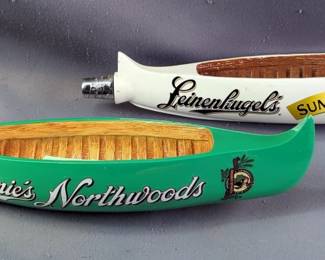 Leinenkugel's Beer Tap Handles - Leinie's Northwoods and Summer Shandy