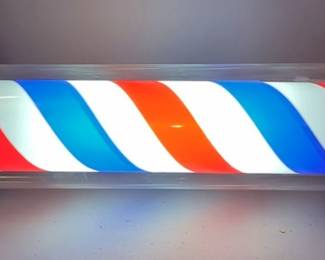 Electric Outdoor Barber Pole