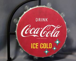 Coca-Cola LED Battery Operated Lighted Marquee Sign