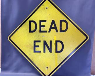 Dead End Steel Street Sign