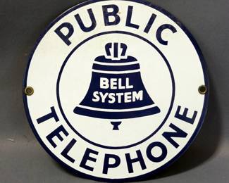 Ande Rooney Bell System Public Telephone Metal Sign Reproduction