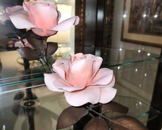 Boehm porcelain flowers