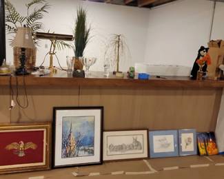 Just a few of the art work pieces available