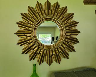 Sunburst mirror