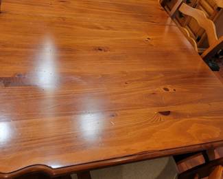 Dining table with chairs