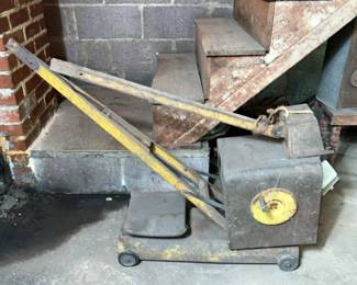 Very cool vintage ride on excavator childs toy