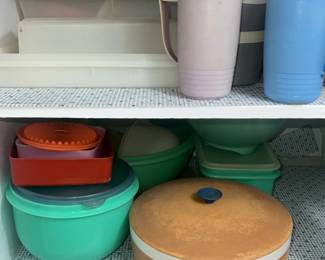 Tupperware and other retro ware