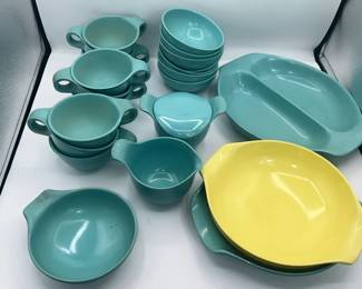 Retro MCM tableware