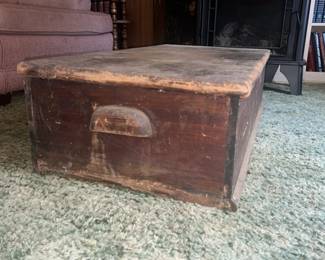 Primitive Wood Box