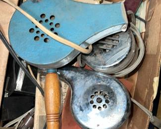 Vintage hair dryers