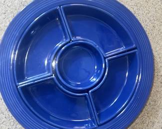 Fiesta Chip and Dip in Blue